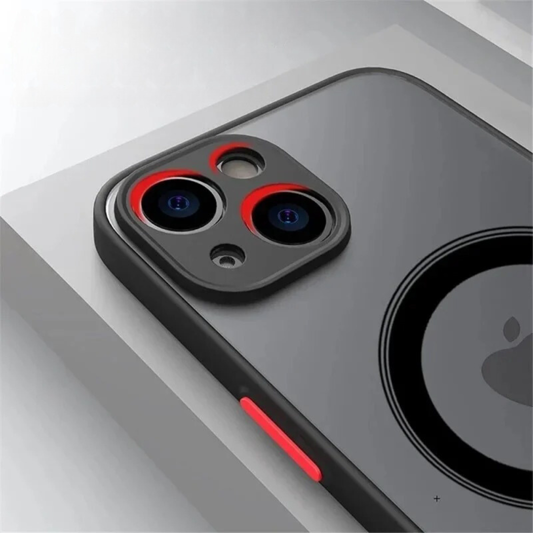 Magnetisk Magsafe Matte Case til iPhone
