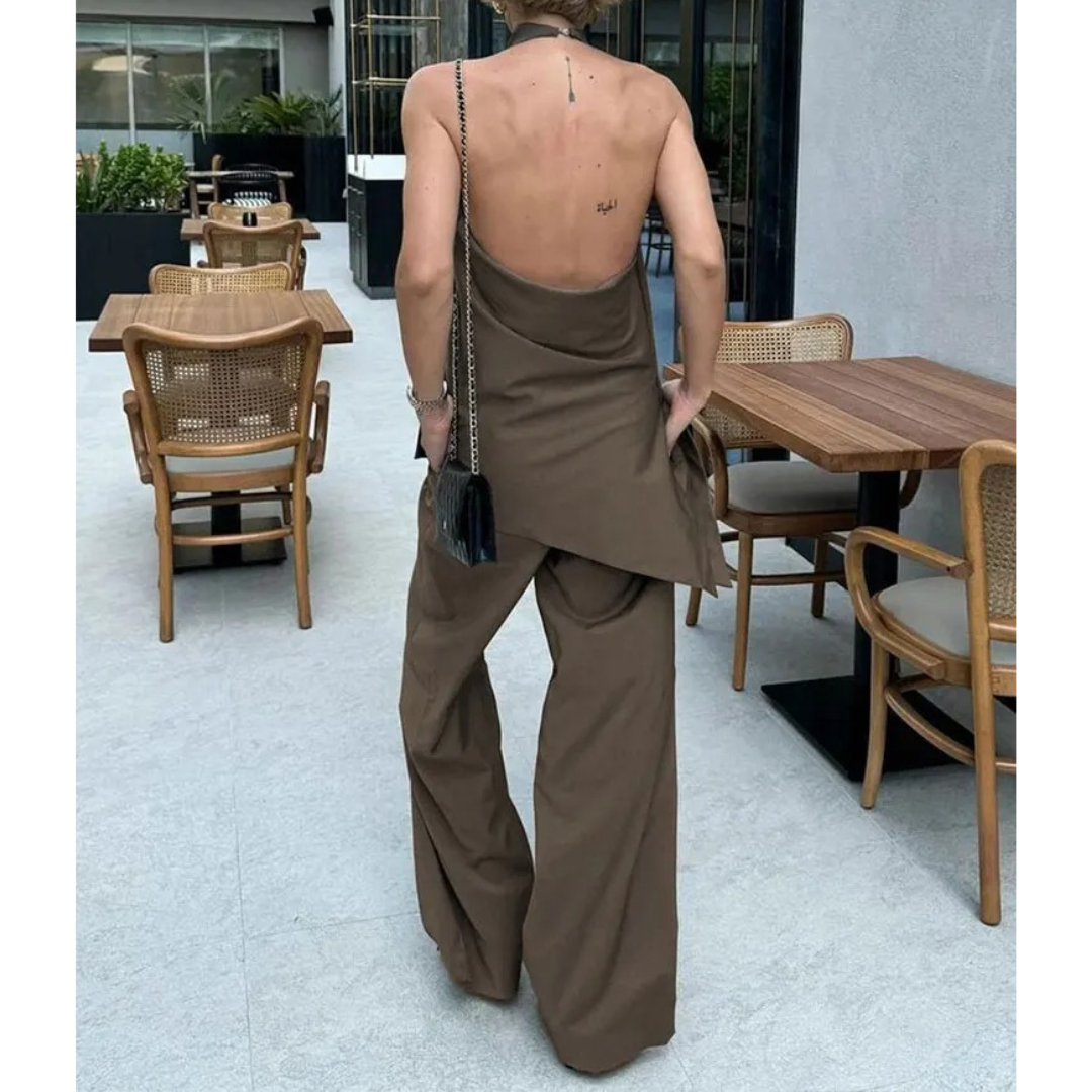 Vintage tank top og bukser til kvinder