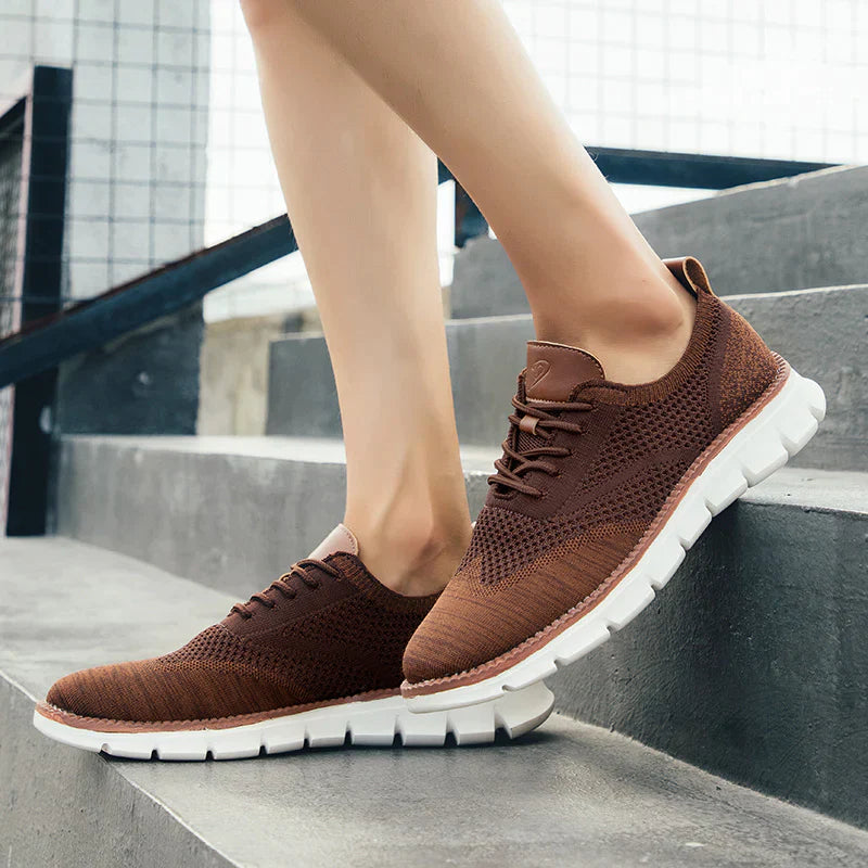 Mænds Sneakers Urban Chic Komfort Åndbart Tekstil Gummi-1