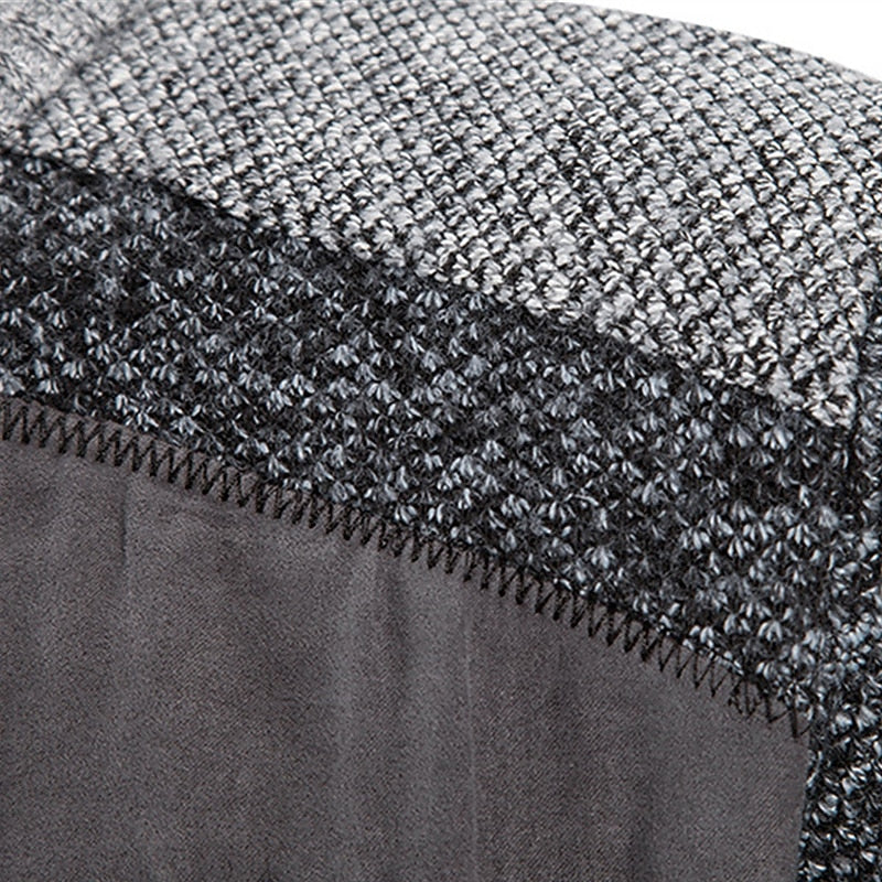 Herre Vest med Lynlås og Blød Indersweater i Luksusmateriale