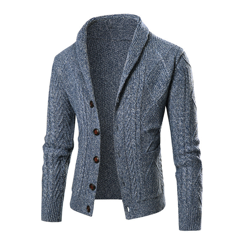 Herre Cardigan Casual Stil