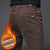 Variant image for Herre Vinterbukser Klassisk Design Varmt Polyester-9