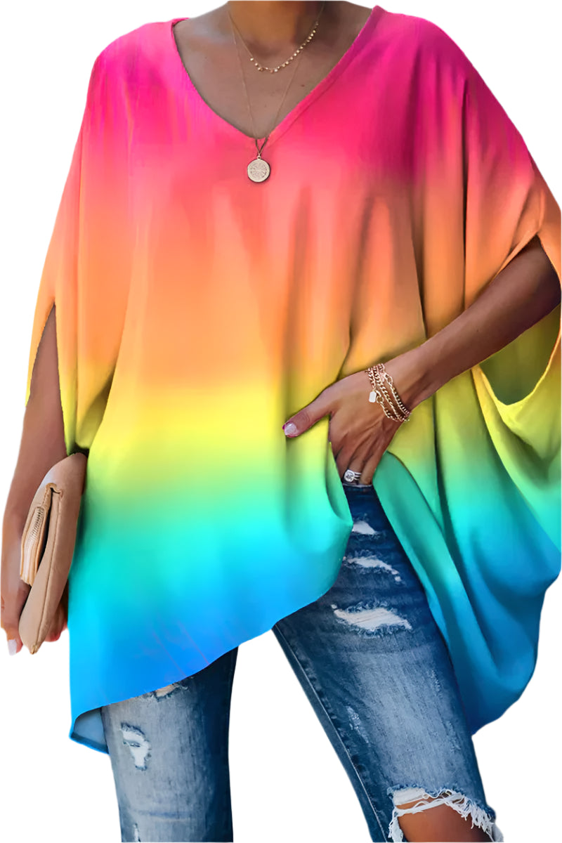 Damer Bluse Løs Stil Let Vævning Elegant Silhuet-1