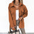 Let Sommerjakke Dame Trendy Design Åndbart Stof-3