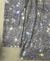 Kvinders Top V-hals Lange Ærmer Metallisk Polyester Spandex 3