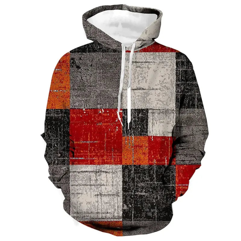 Variant image for Hoodies Mænd Italiensk Bomuld Modern Design Komfortabel Pasform-25