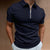 Variant image for Herre Poloshirt Kortærmet Med Lynlås 100% Bomuld-19