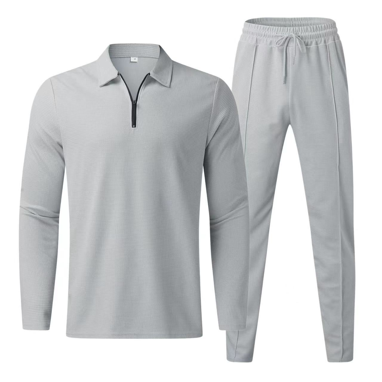 Variant image for Herre Jakkesæt Skræddersyet Elegant Design Polyester-13