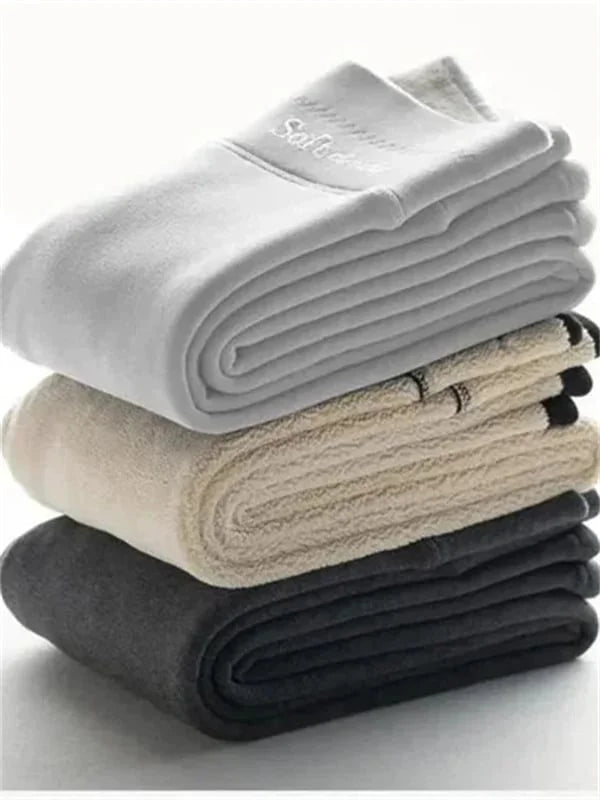 Kvinders Leggings Fleece Foring Tætsiddende Komfortabel