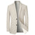 Herre Blazer Slank Polyester Vintage Stil 2