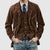 Vinterjakke Herre Koord Design Elegant Komfortabel Pasform-4