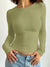 Variant image for Langærmet T-Shirt Dame Rund Hals 100% Bomuld-57