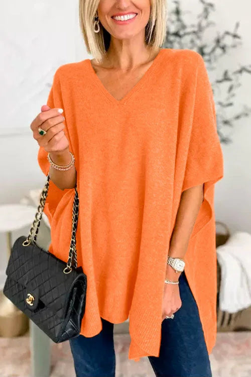 Variant image for Herre Pullover Grå Løs Stil 100% Kaschmir-13