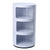 3 Tier Cylindrisk moderne kabinet
