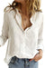 Kvinders Bluse V-Hals Broderi 100% Bomuld-1