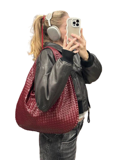 Kvinders Tote Taske Rummelig Vandafvisende Polyester 1