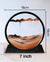 3D Sandlandskab Timeglas