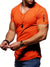 Variant image for Herre T Shirt V-Hals Casual Letvægts 100% Bomuld Hvid T Shirt Mænd-10