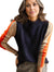Dame Sweater Retro Stripe 100% Bomuld 2