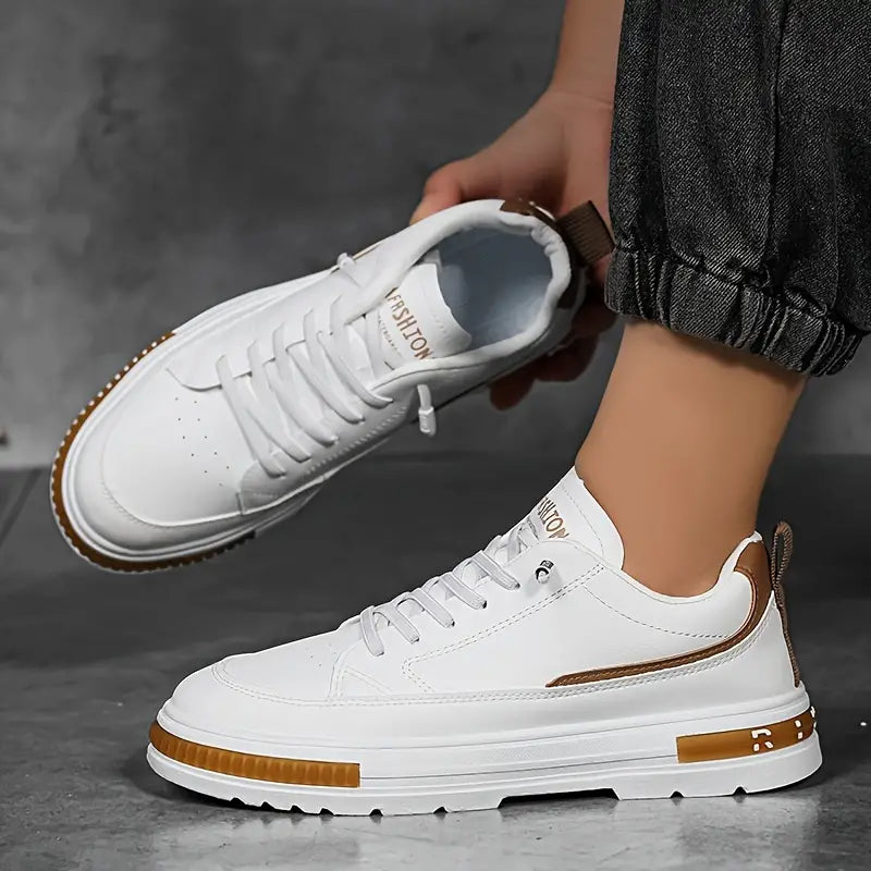 Mænds Outdoor Sneakers Komfortabel Mesh Gummi-4