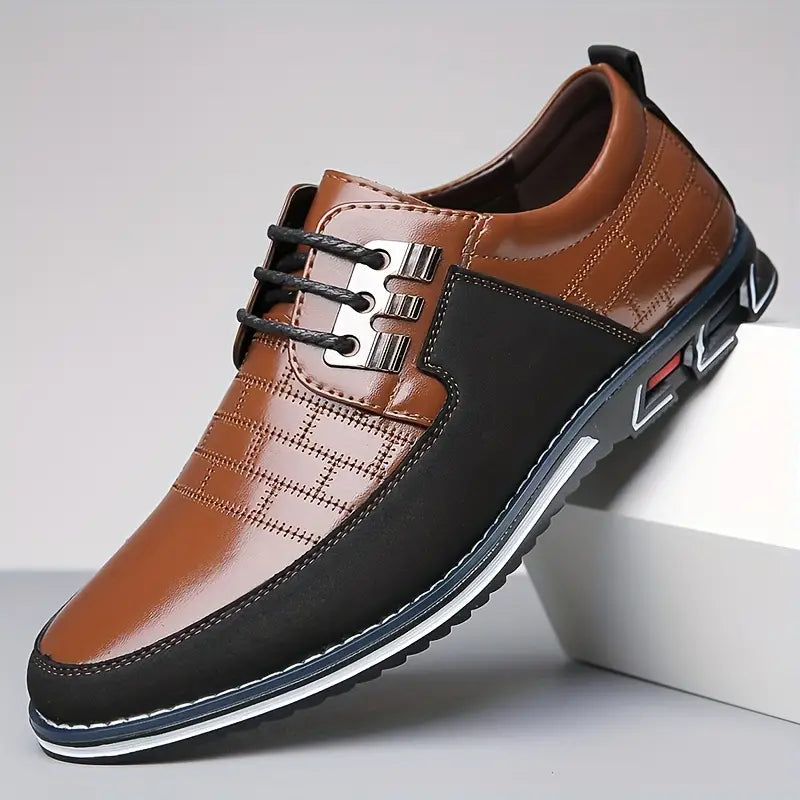 Variant image for Mænds Sneakers Trendy Snørebånd Design Letvægts Textil Gummi-11