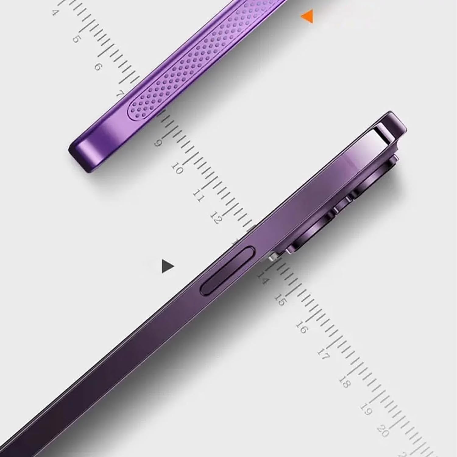 Mænds Telefonhülle Grå Slank Galvaniseret Materiale-4