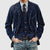 Vinterjakke Herre Koord Design Elegant Komfortabel Pasform-3
