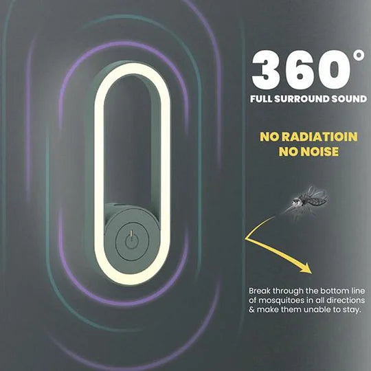 Mænds Elektrisk Mückenkiller Hvid Effektiv Sikker Myggebeskytter-3