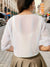 Skjortebluse Dame Åben Front Let Vævning-2