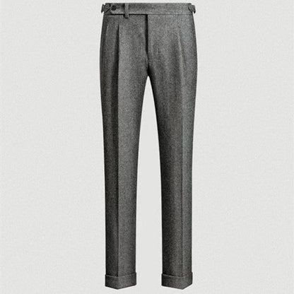 Mænds Fritidsbukser Afslappet Tweed 2