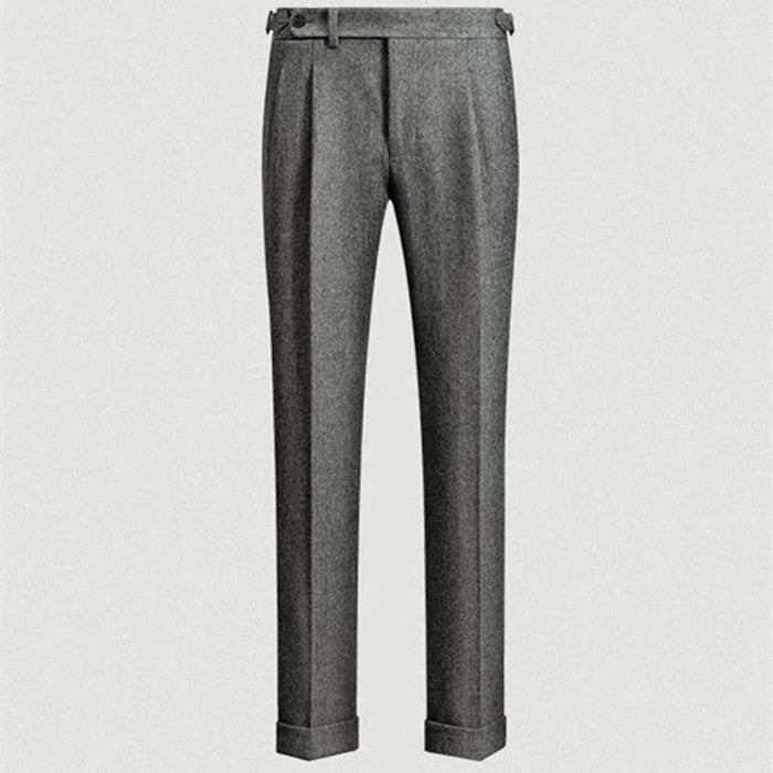 Mænds Fritidsbukser Afslappet Tweed 2