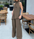 Chic Halter Top & Bukser Sæt
