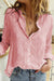Variant image for Kvinders Bluse V-Hals Broderi 100% Bomuld-13