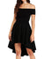 Festkjoler til Damer Off-the-Shoulder Elegant Silhuet Polyester 2