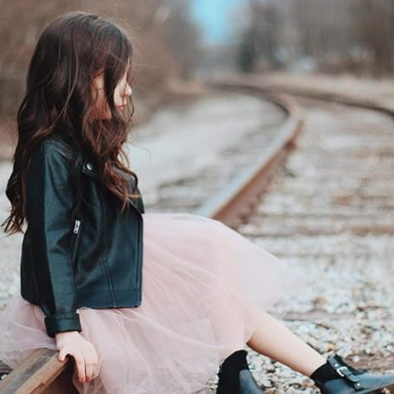 Bedårende ærmeløs tutu-kjole