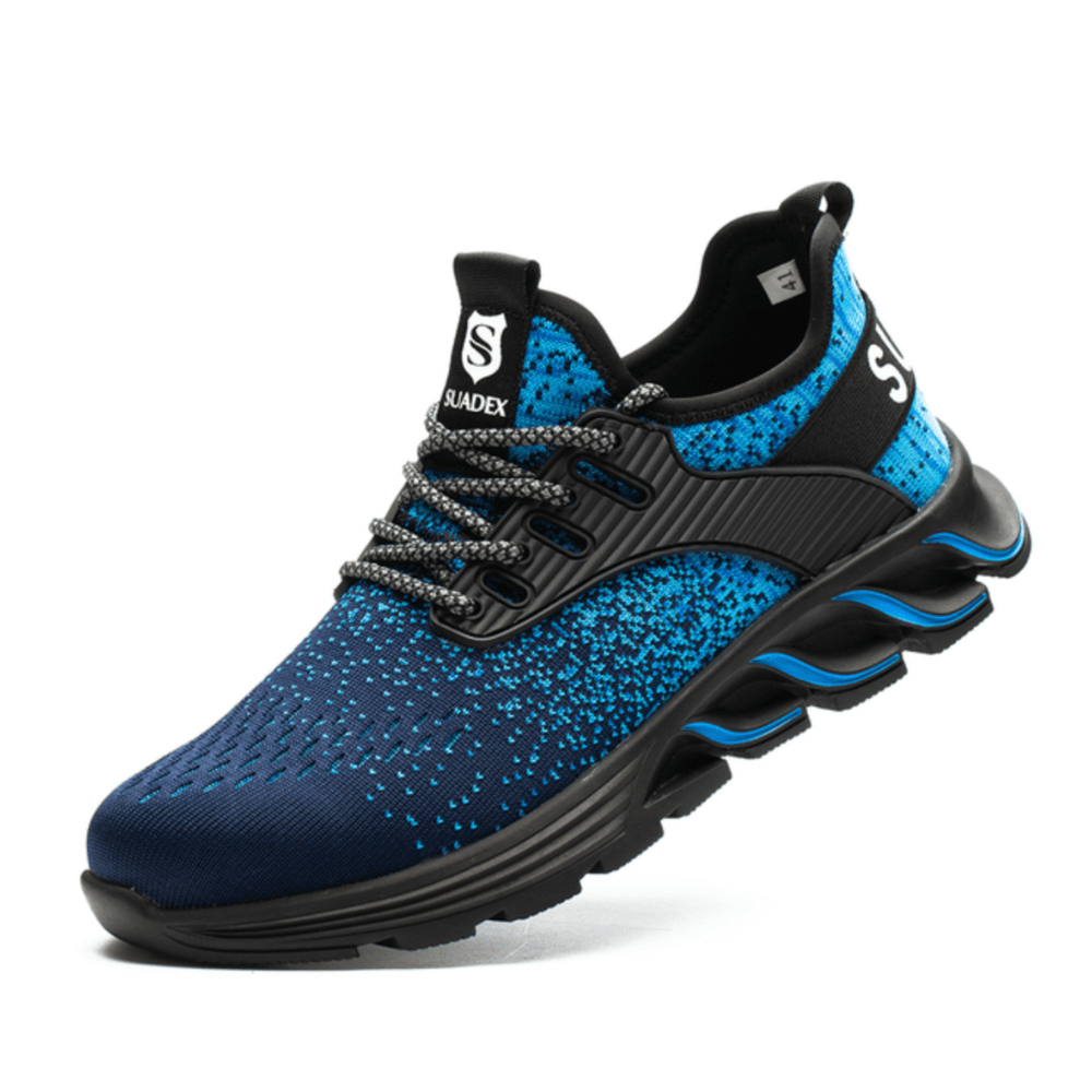 Arbejdssko til mænd med Kevlar-såle og ståltåkappe 2