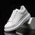 Herre Sneakers Urban Stilfuld Læder Med Stødabsorberende Sål 3
