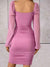 Damer Mini Kjole Trendy Stil Komfortabel 3