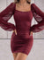 Variant image for Damer Mini Kjole Trendy Stil Komfortabel-13