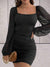 Damer Mini Kjole Trendy Stil Komfortabel 4