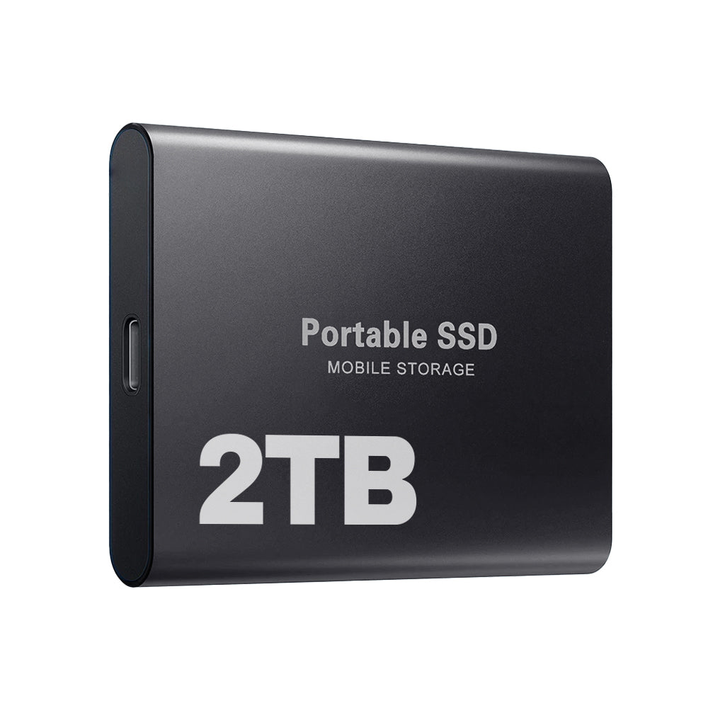 Bærbar SSD-lagring Ekstern højhastigheds USB-C 1050 MB/s 7
