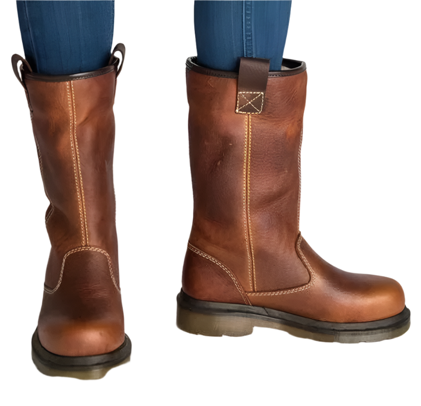 Dame Vinterstøvler Læder Elegant Støvler-1