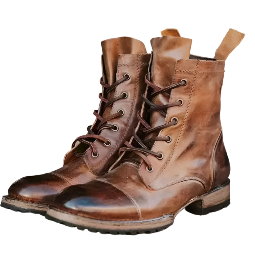 Dame Vinterstøvler Elegant Læder til Vintervejr-1