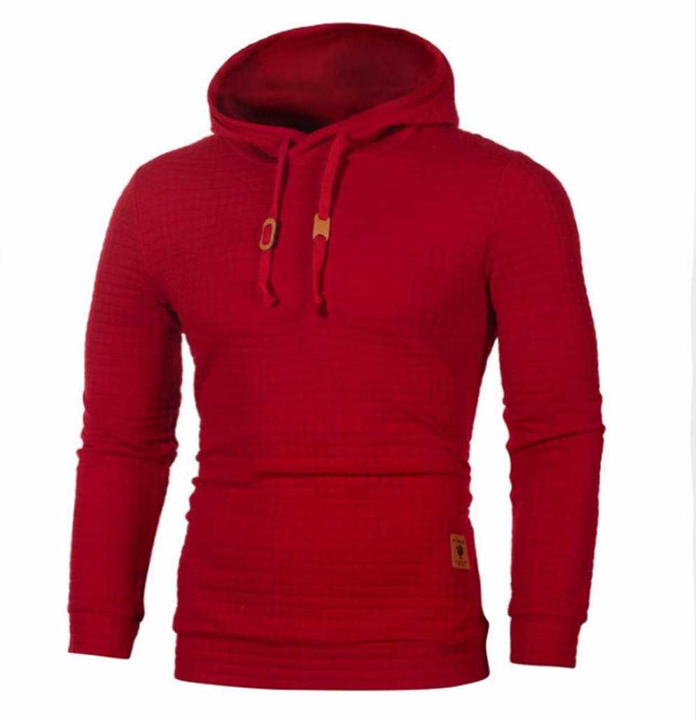Variant image for Hoodies Mænd Komfortabel 100% Bomuld Hættetrøje til Mænd Moderne Design-33