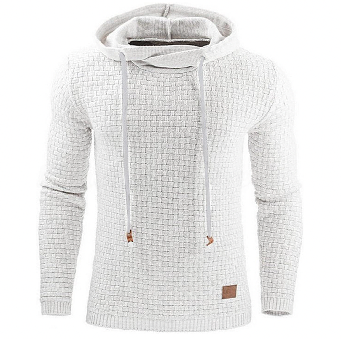 Variant image for Hoodies Mænd Komfortabel 100% Bomuld Hættetrøje til Mænd Moderne Design-17