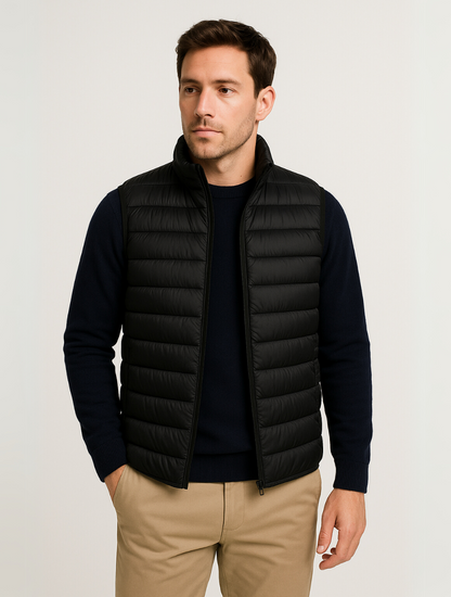 Bodywarmer til mænd minimalistisk design 5