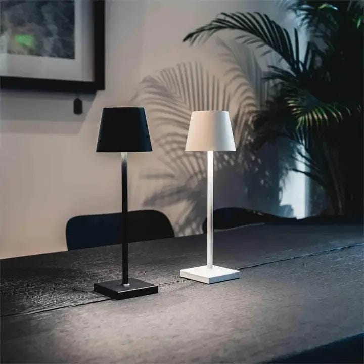 Bordlampe Uden Ledning Minimalistisk Design til Indendørs og Udendørs Belysning 1