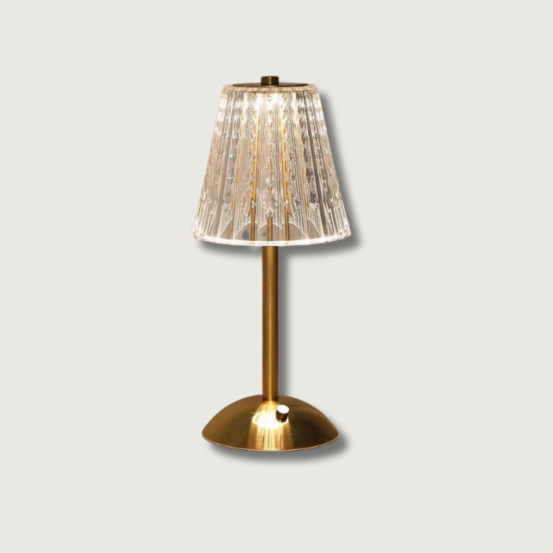 Bordlampe Uden Ledning Vintage Design Justerbar Belysning 1