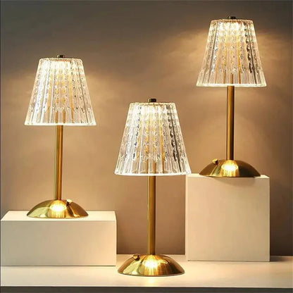 Bordlampe Uden Ledning Vintage Design Justerbar Belysning 7
