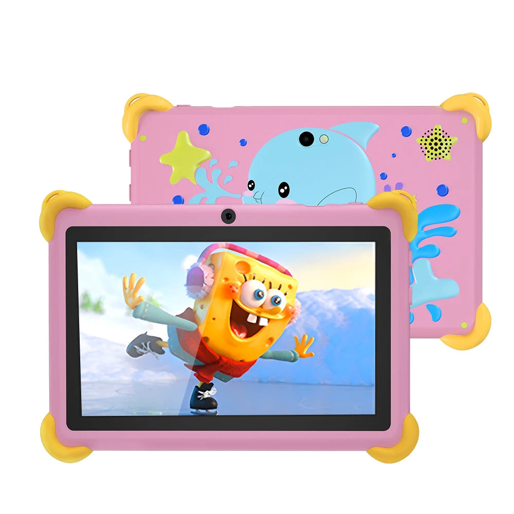 Børne Tablet 7 Tommer Android 12 med 4GB RAM og 64GB Lagerplads 6